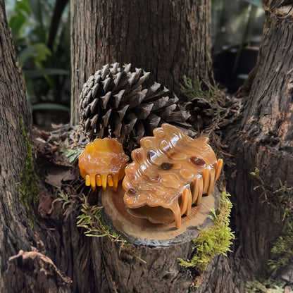 Pine Cone Hair Claw