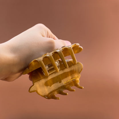 Pine Cone Hair Claw